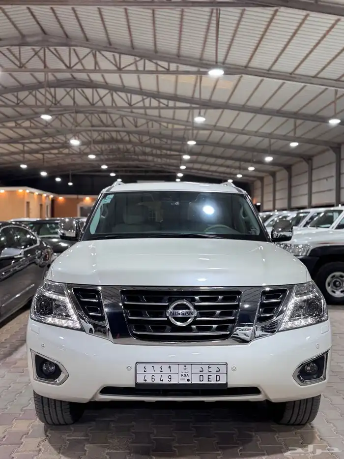 نيسان باترول 2019 6 سلندر ثلاجه فل كامل شرط الفحص 14