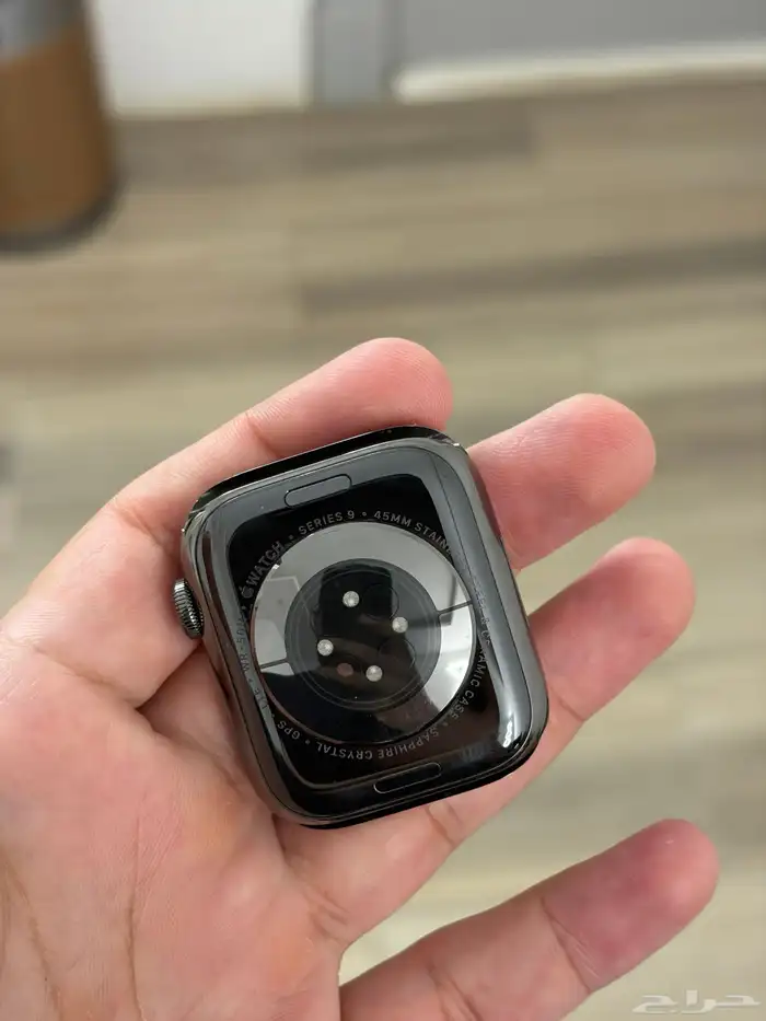 Apple Watch Series 9 45mm Graphite cellular ساعه ابل 3