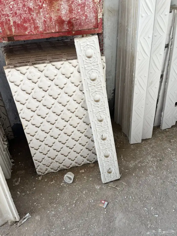 فرصة ذهبية للبيع مصنع ديكورات جبس 1000قطعه ب 4000 ريال فقط 5