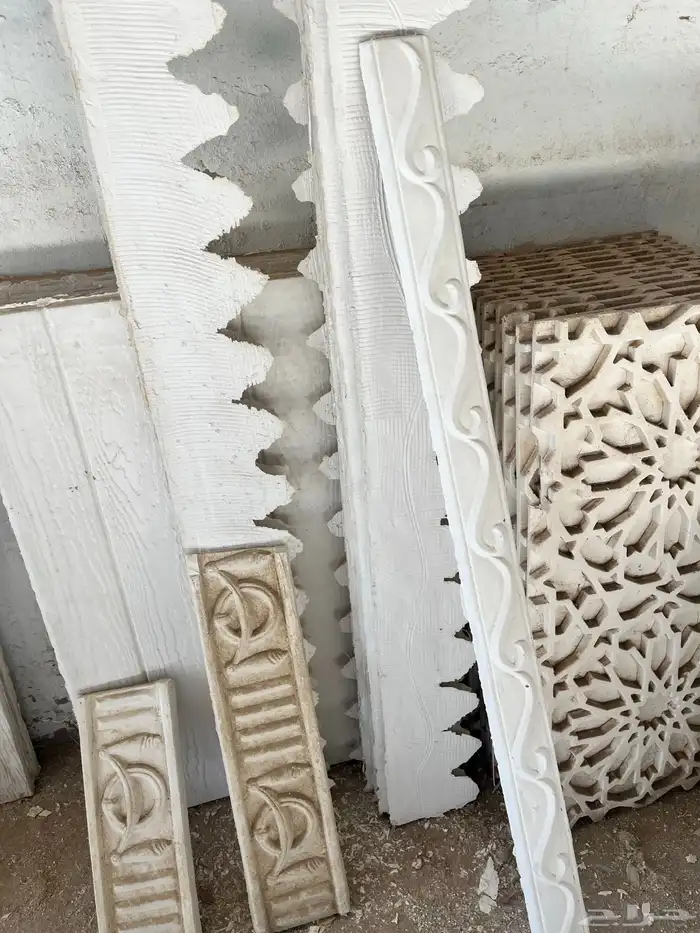 فرصة ذهبية للبيع مصنع ديكورات جبس 1000قطعه ب 4000 ريال فقط 6