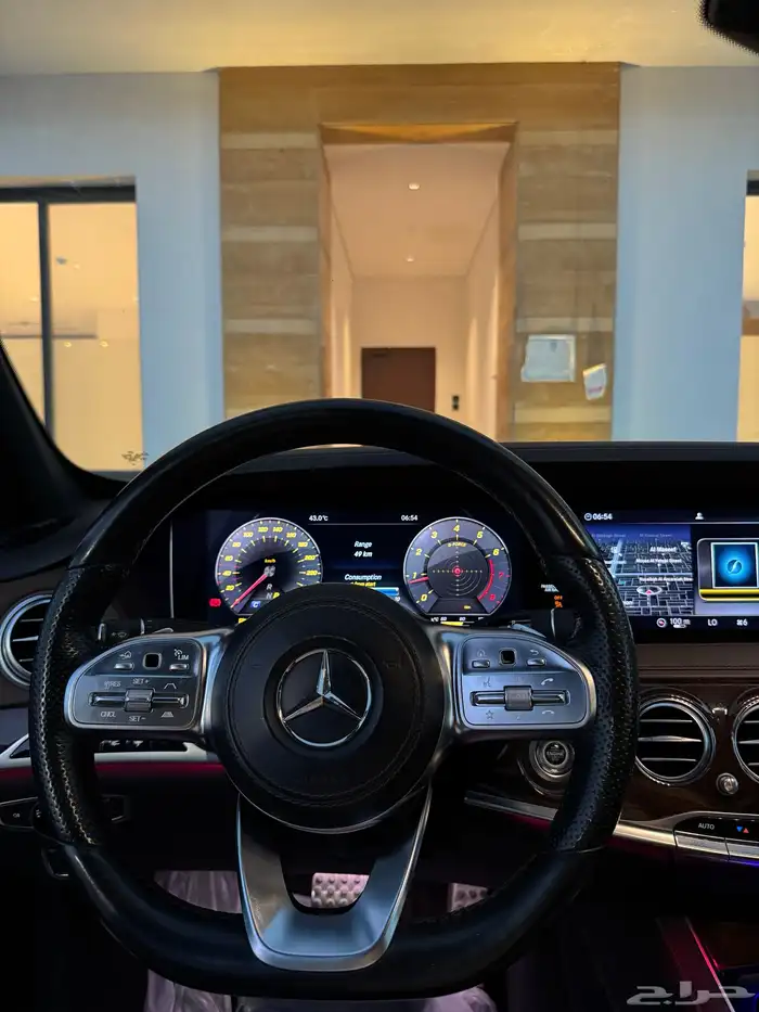مرسيدس S class 450 اسود 3