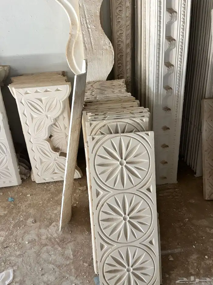 فرصة ذهبية للبيع مصنع ديكورات جبس 1000قطعه ب 4000 ريال فقط 1