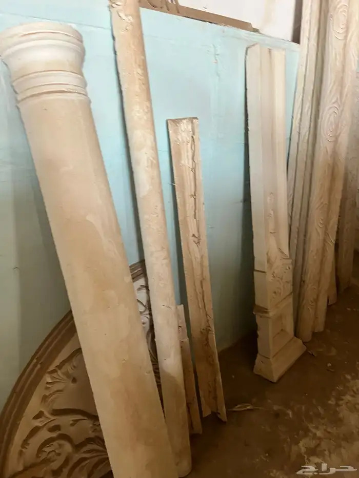 فرصة ذهبية للبيع مصنع ديكورات جبس 1000قطعه ب 4000 ريال فقط 34