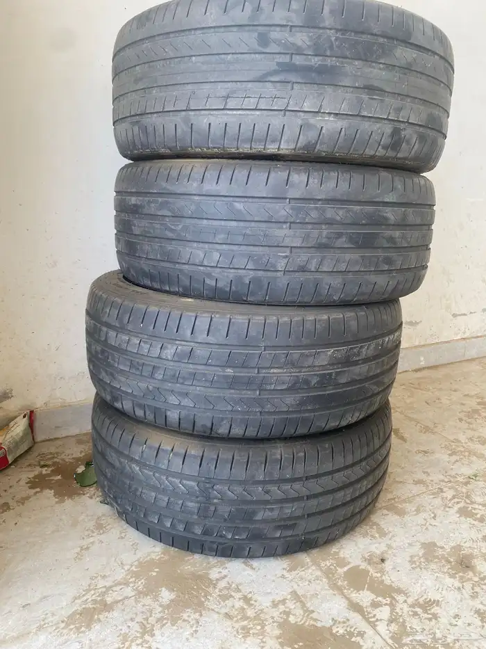 كفرات هانكوك مقاس 235 45 18 نضيف 2