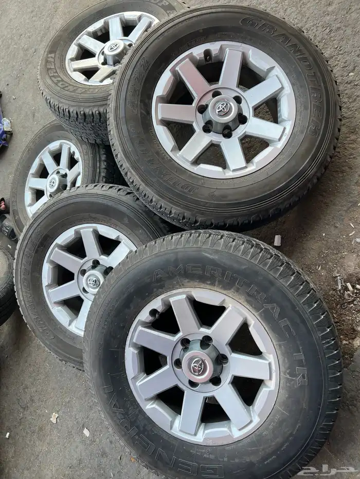 جنوط إف جي مع كفرات دلوب  مقاس 265.70.17 تاريخ 2024 26