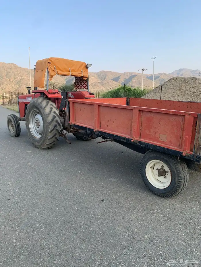 حراثه جفالي 265 شبه مخزن. معى ملحقات   عرببه وصاروخ 2