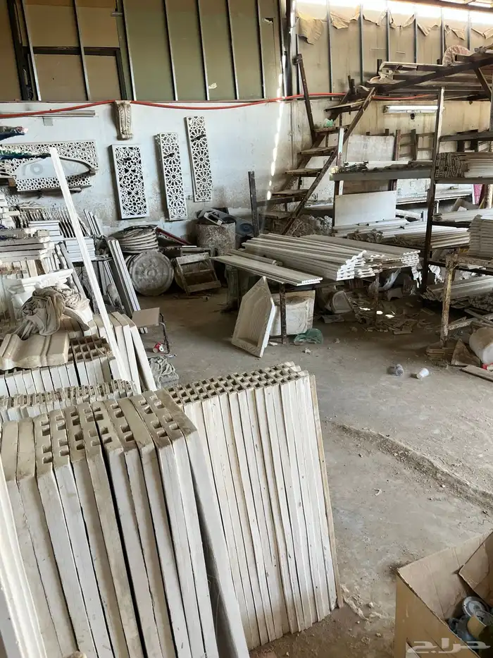 فرصة ذهبية للبيع مصنع ديكورات جبس 1000قطعه ب 4000 ريال فقط 46