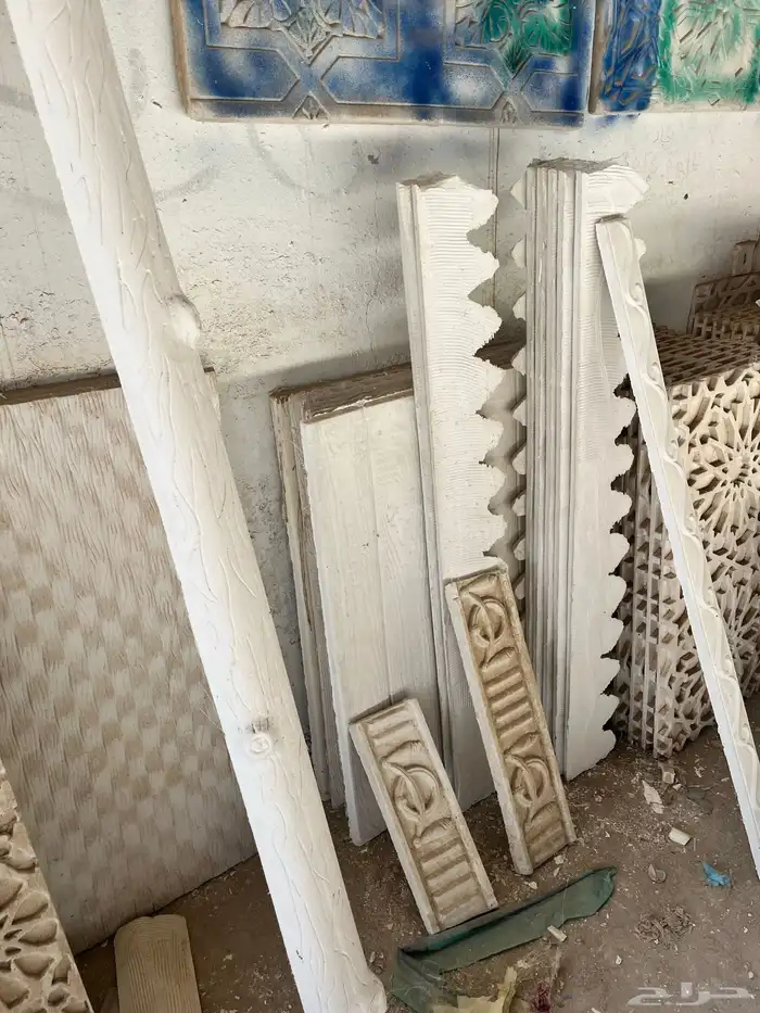 فرصة ذهبية للبيع مصنع ديكورات جبس 1000قطعه ب 4000 ريال فقط 7