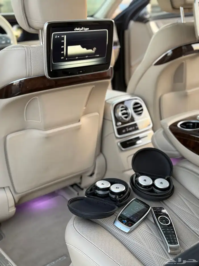 مرسيدس S63 نظيف جدا أسود ملكي 10