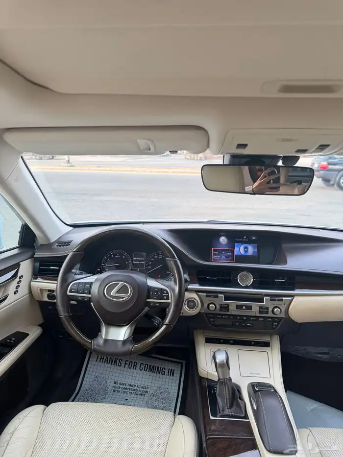 للبيع لكزس 2016 CC ES350- بحالة الوكاله 7