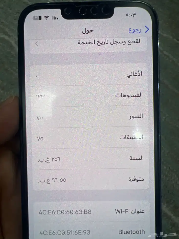 ايفون 13برو جديد 6