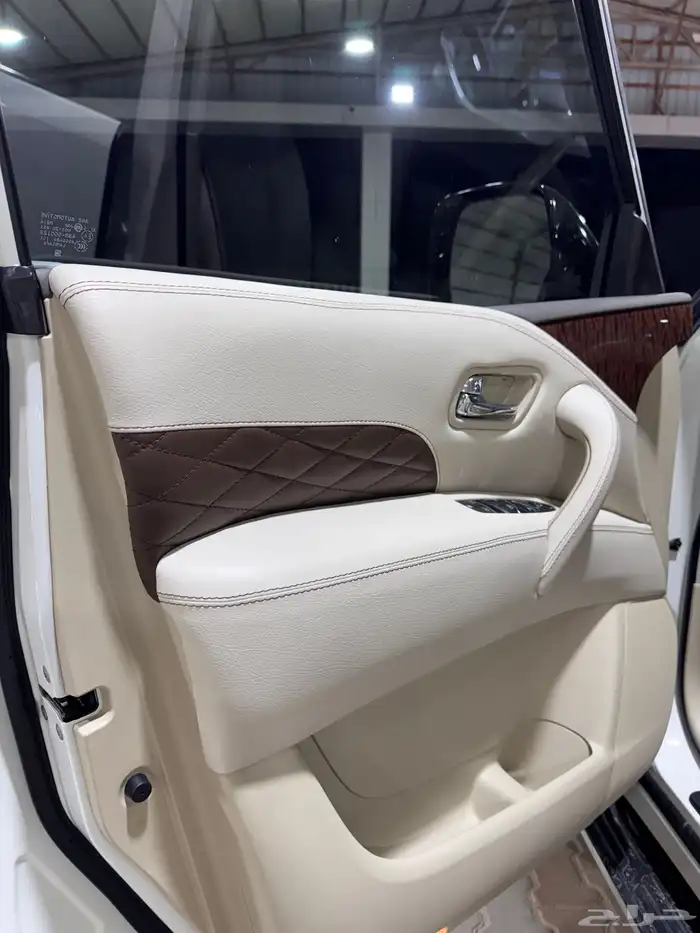 نيسان باترول 2019 6 سلندر ثلاجه فل كامل شرط الفحص 17