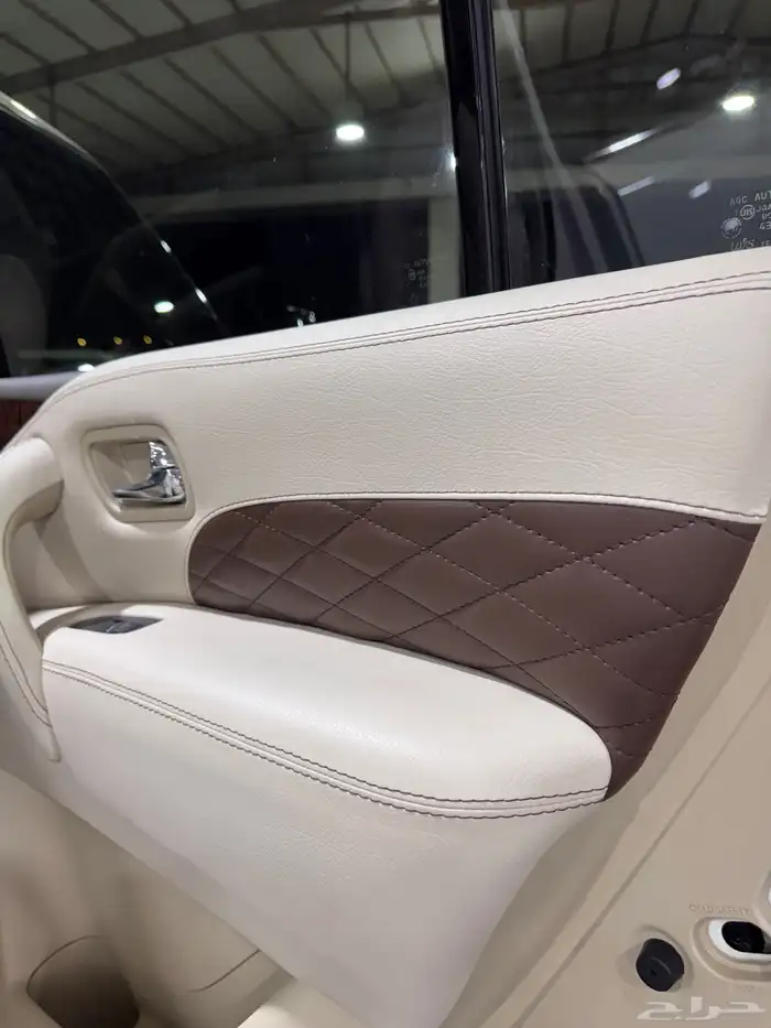 نيسان باترول 2019 6 سلندر ثلاجه فل كامل شرط الفحص 38