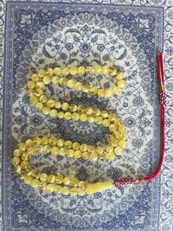 مسباح كهرمان حر شفاف ملطخ نواعم 2