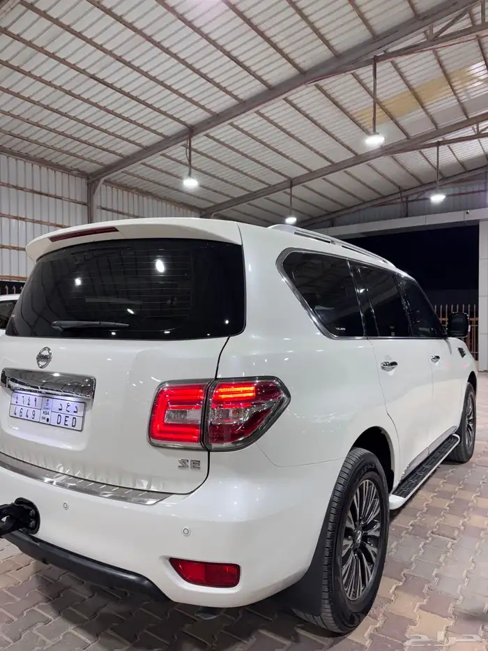 نيسان باترول 2019 6 سلندر ثلاجه فل كامل شرط الفحص 3