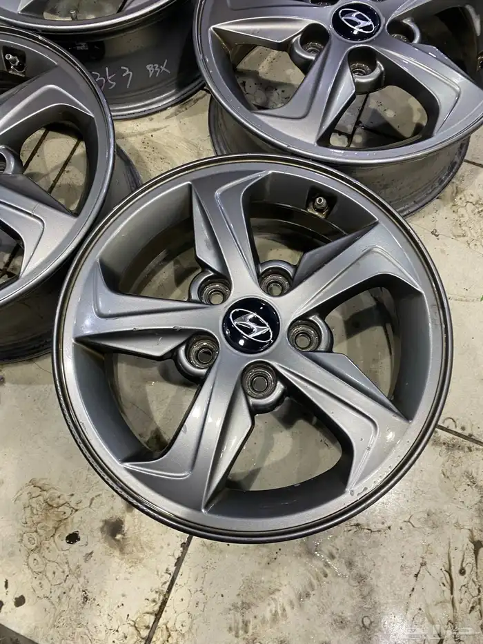 طقم جنوط النترا ديزل مقاس 15 اصليه وكاله 4