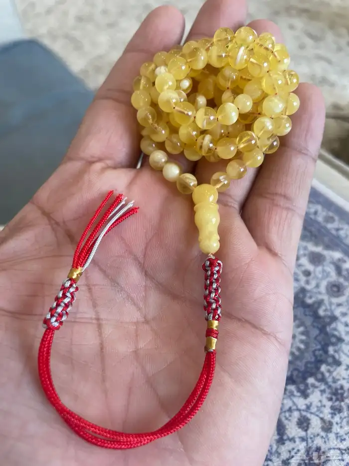 مسباح كهرمان حر شفاف ملطخ نواعم 1