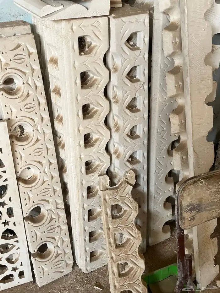 فرصة ذهبية للبيع مصنع ديكورات جبس 1000قطعه ب 4000 ريال فقط 52