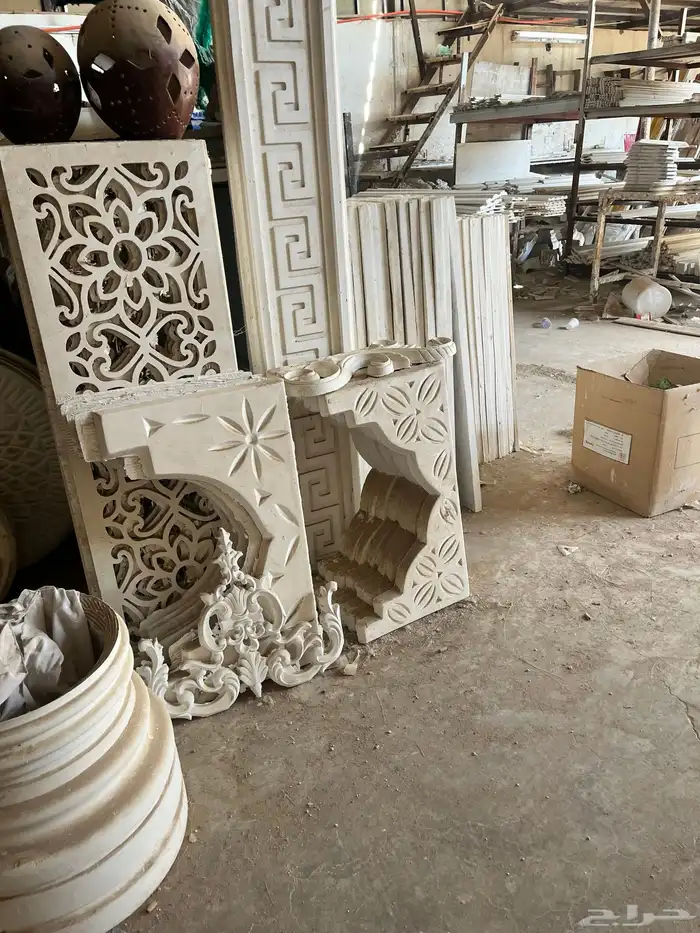 فرصة ذهبية للبيع مصنع ديكورات جبس 1000قطعه ب 4000 ريال فقط 20