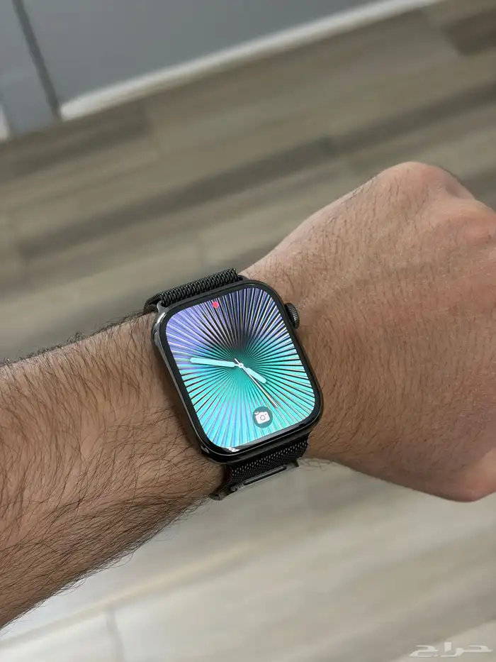 Apple Watch Series 9 45mm Graphite cellular ساعه ابل 1