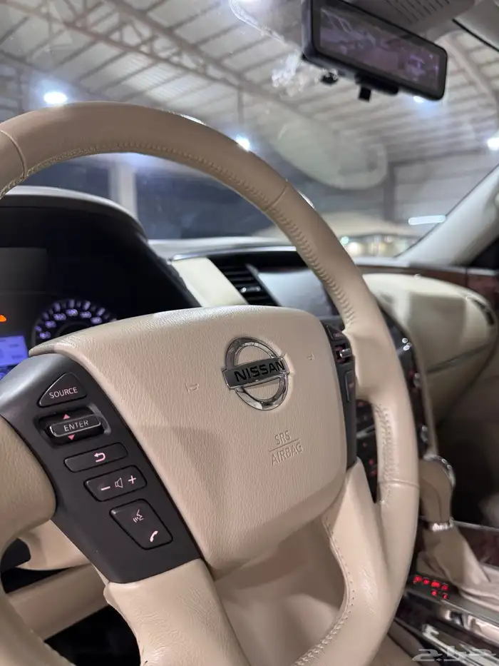 نيسان باترول 2019 6 سلندر ثلاجه فل كامل شرط الفحص 23