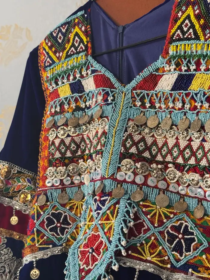 فستان افغاني لسه جديده 3