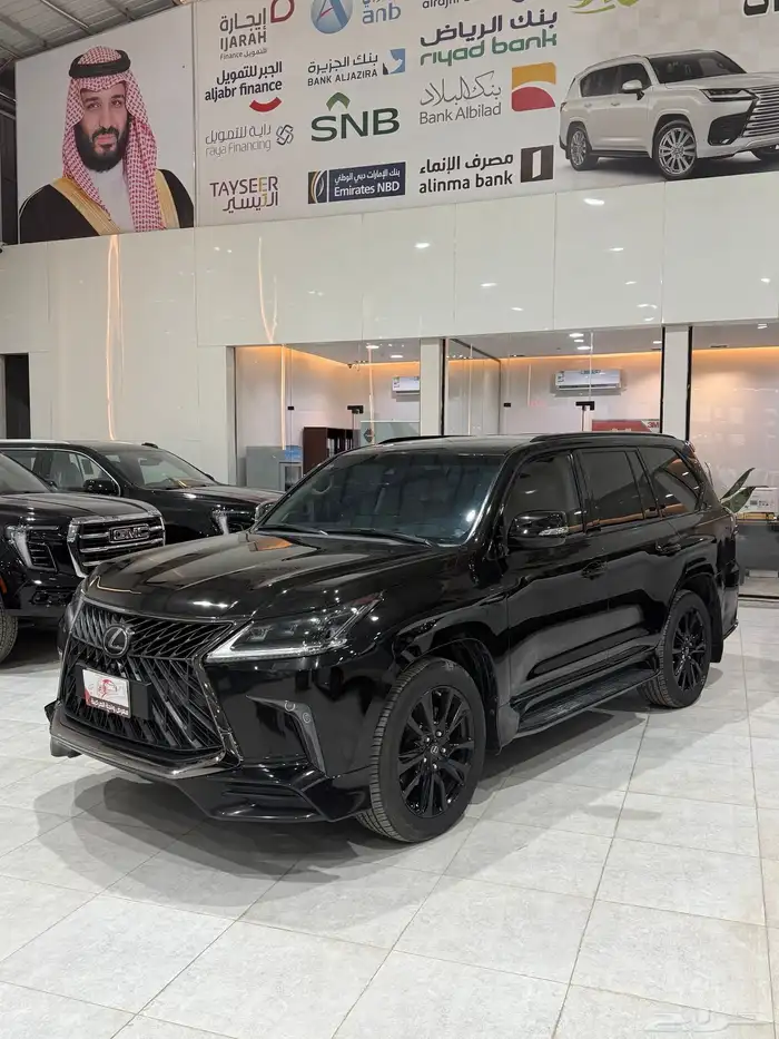 لكزس LX.570.DD.2020 بلاك أديشن 1
