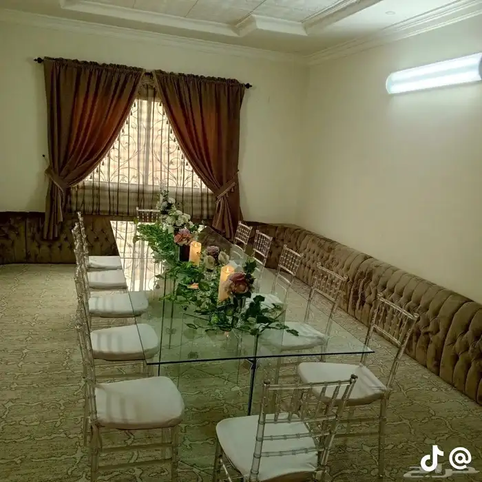تجهيز وتنسيق حفلات مناسبات زفاف تأجير كراسي طاولات كوش مداخل 5