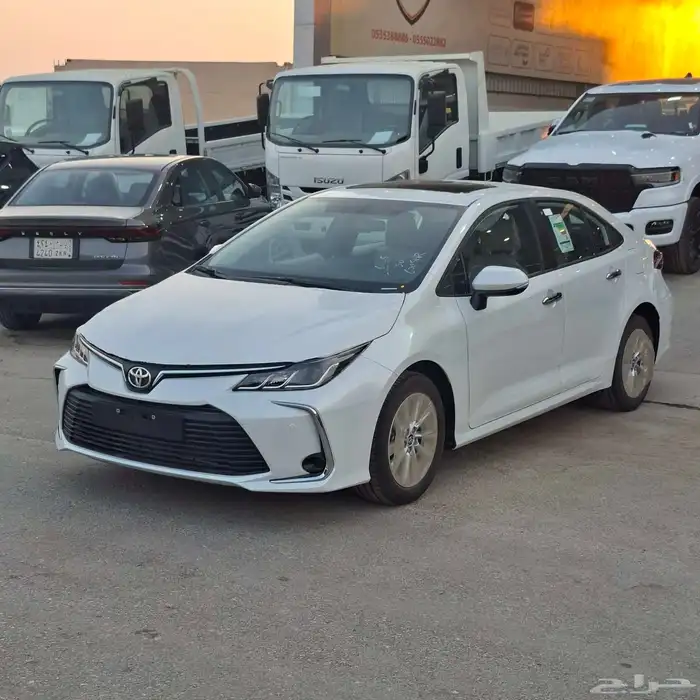 كورولا 2025 فتحه بصمه مكينه 2.0 السعر 85500 الف شامل الضريبة 2