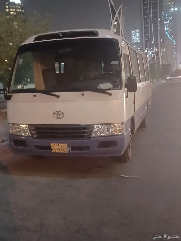 ايجار باص كوستر30راكب مع سواق مشوار شركه مصنع فندق مطار ا 1