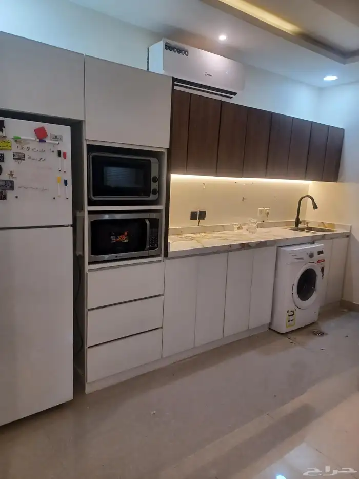 تركيب امس للعميل الله يبارك له مطبخ صغير بشكل فخم اسعار مناس 1