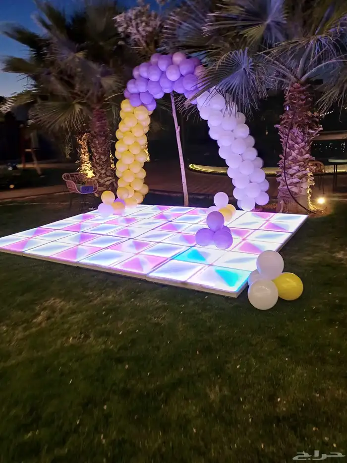 تاجير دانس فلور تاجير مسرح ستيج مضيعي تجهيز حفله عيد ميلاد 4