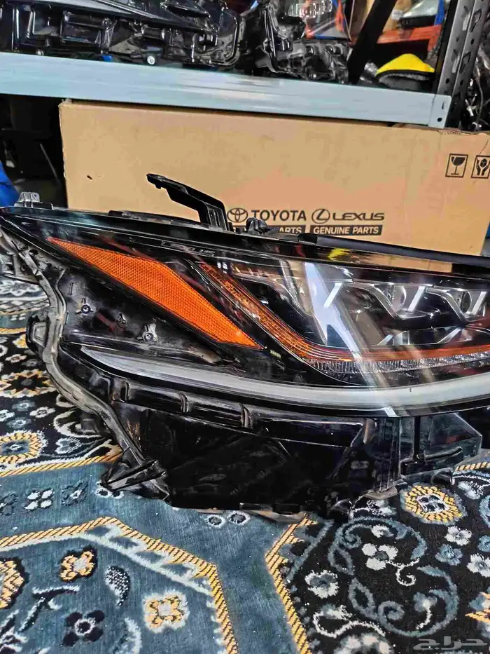 شمعه ثلاث عدسات لكزززES350مديل2019-2020-2021 1