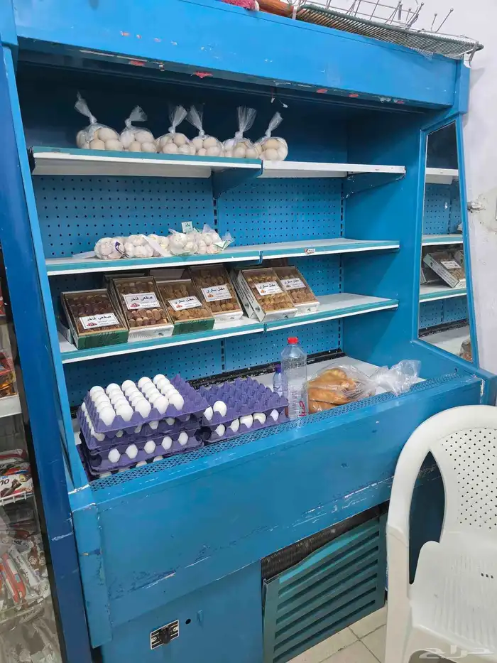 ثلاجه بقاله خضار عرض مترين للبيع 0