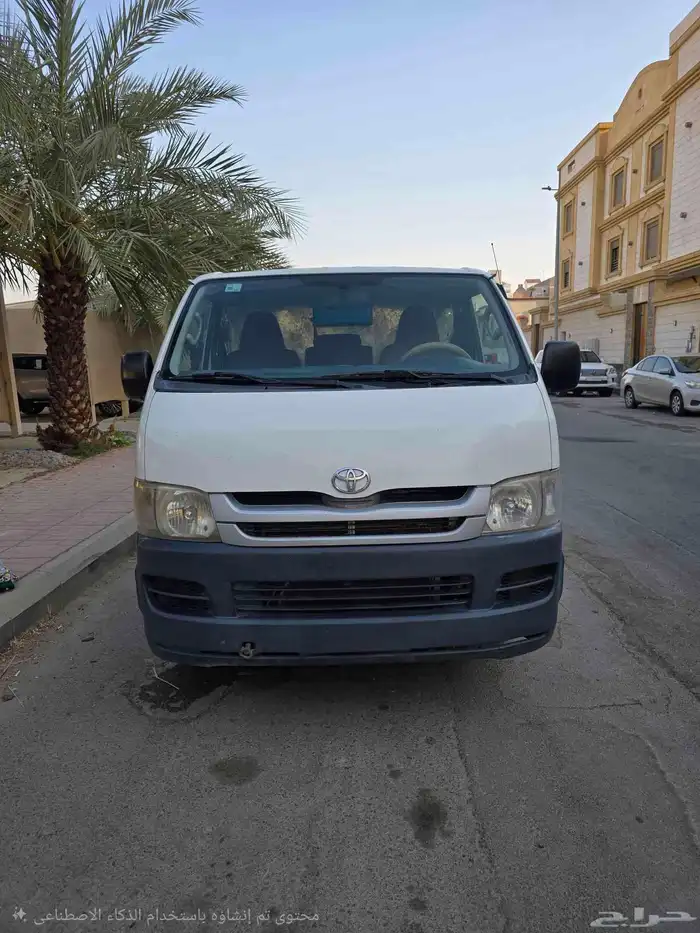 باص فان تويوتا هايس 2010 1