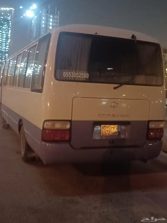 ايجار باص كوستر30راكب مع سواق مشوار شركه مصنع فندق مطار ا 2