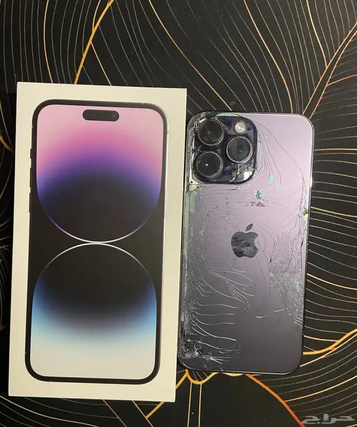 iPhone 14 Pro Max 256 GB ايفون 14 برو ماكس لون ينفسي 256 1