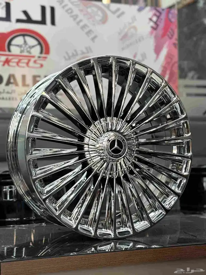 جنوط مرسيدس S560 مقاس 20 و 21 تركب على عدت سيارات 4