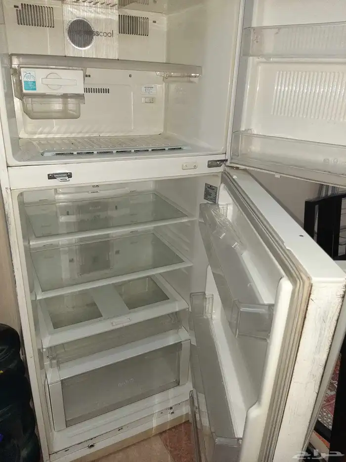 ثلاجه مستعمله تبريد ممتاز ال جي حي الربوه ب450 1