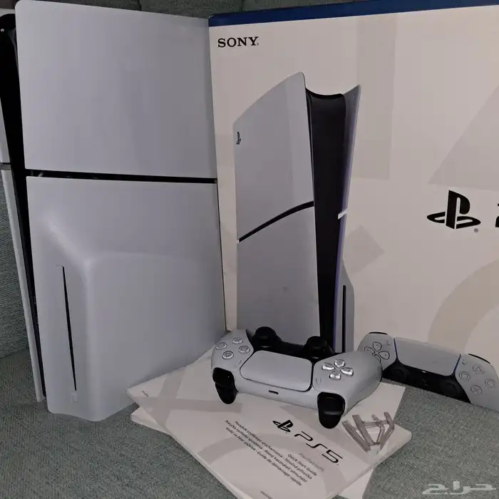 سوني 5 اصدار سلم مدخل اقراص حجم مساحة التخزين 1تيرا مع ضمان 3