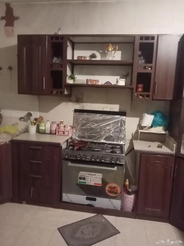 مطبخ كامل وبرتكاز غسالتين ملاب 2