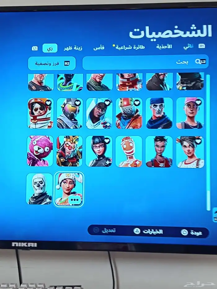 احساب فورت نايت يده سوني 5 3