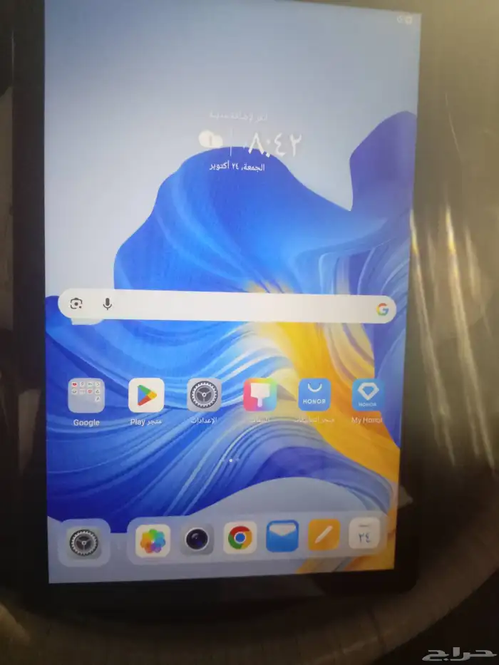 ايباد هونر باد11بوصه كبيرالقيقا 64 السعر 400قابل لي تفاوض بس 3