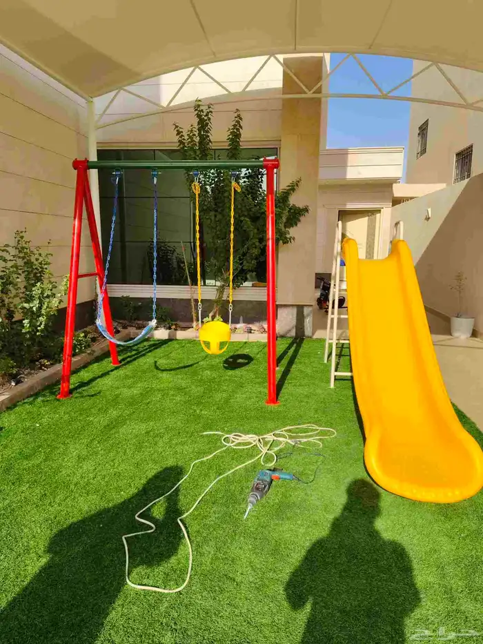 العاب اطفال اطفال زحليقه حداد بلاستيك 5