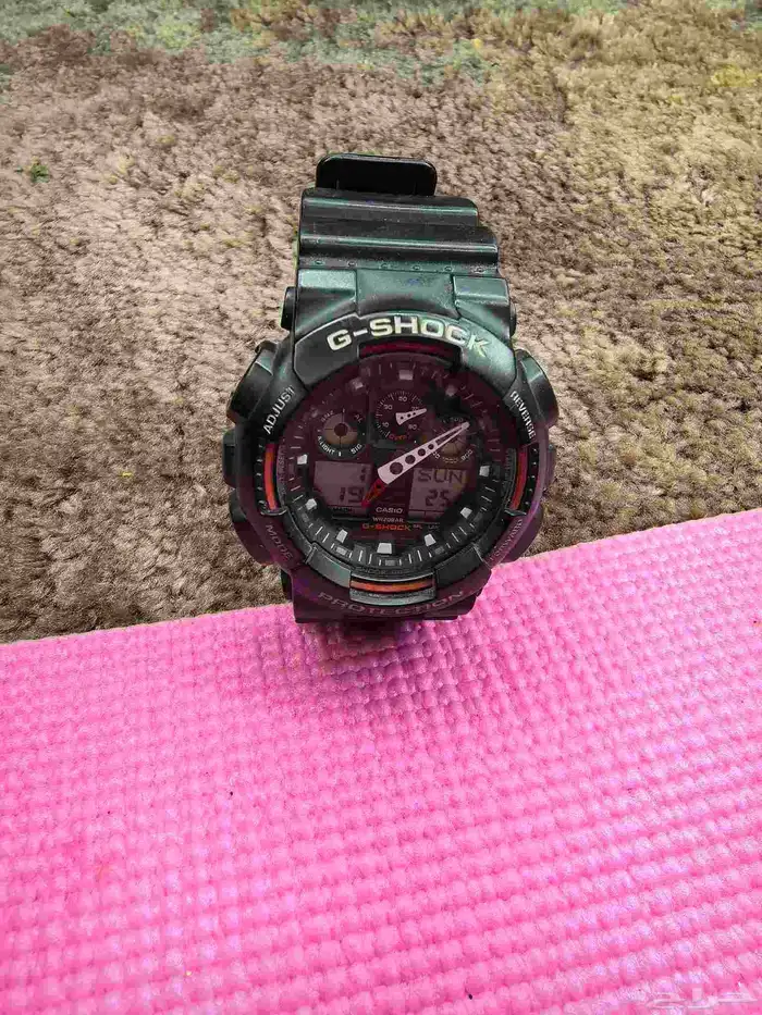 للبيع ساعة كاسيو G SHOCK مميذة اصلي ياباني بي حالة جيدة 1