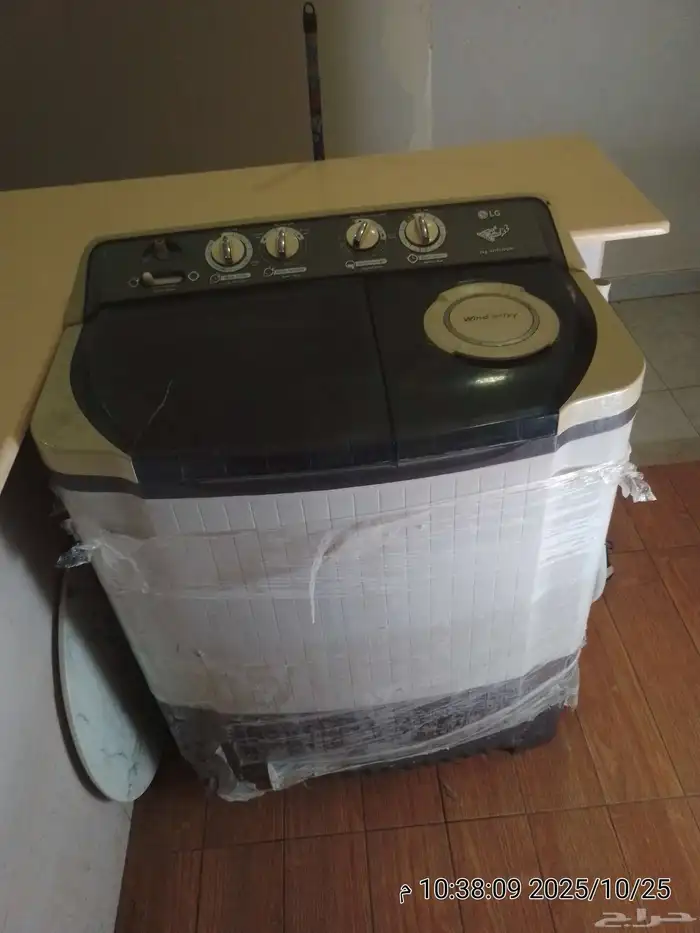 ثلاجة امركيا فرن كهرباء برادة غسالة 7 كيلو حوضين شغالين 8