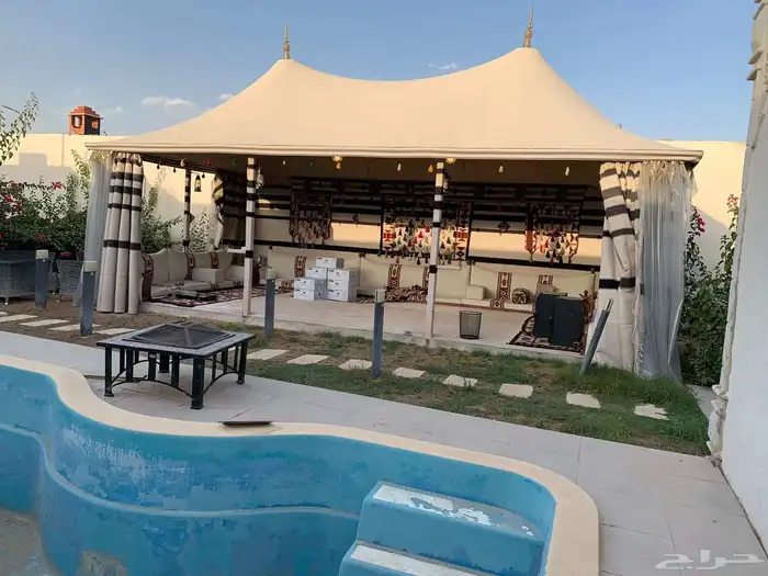 مركبين خيم تفصيل الخيام الملكي والعادي فك وتركيب الخيام تلبي 6