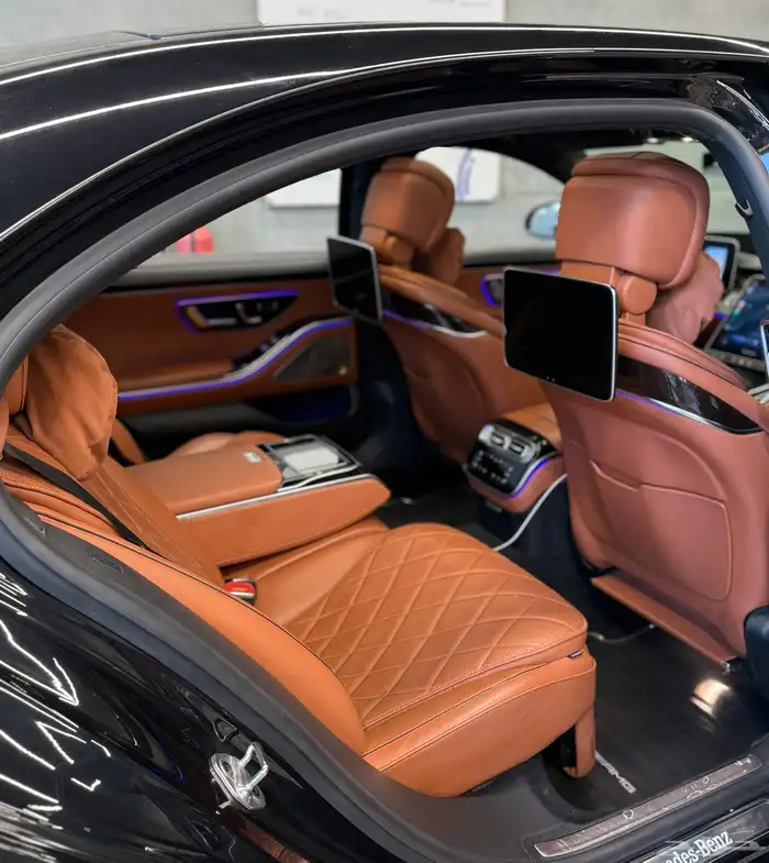 مرسيدس s500 الجوهره لون اسود 2021 8
