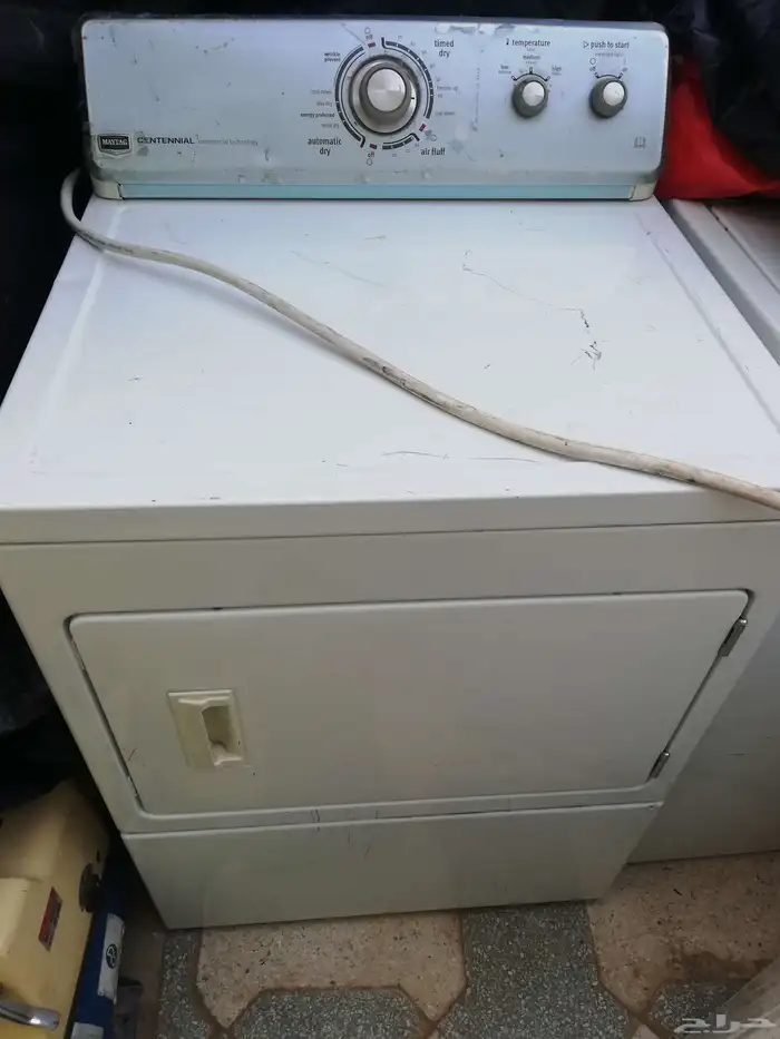 مجفف ملابس أمريكي ميتاج 15 كيلو مستخدم كهرباء 220 4