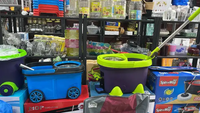 سطل نظافه غسيل سطل غسيل بكفرات اشكال الوان مقاسات 5